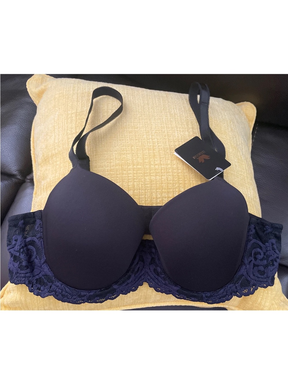 Wacoal 853322 Smooth Lace-Trim T-Shirt Bra US size 38B